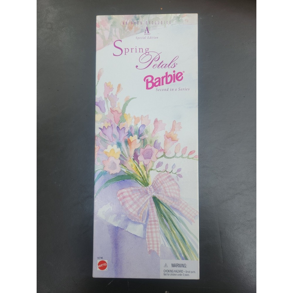 1996 MATTEL Spring Petals - Barbie - Avon - Second in Series #16746 NRFB